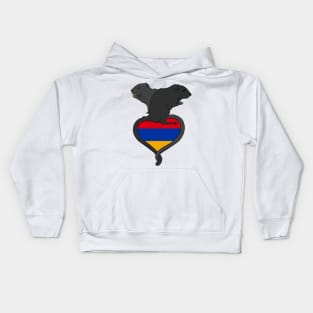 Gerbil Armenia (light) Kids Hoodie